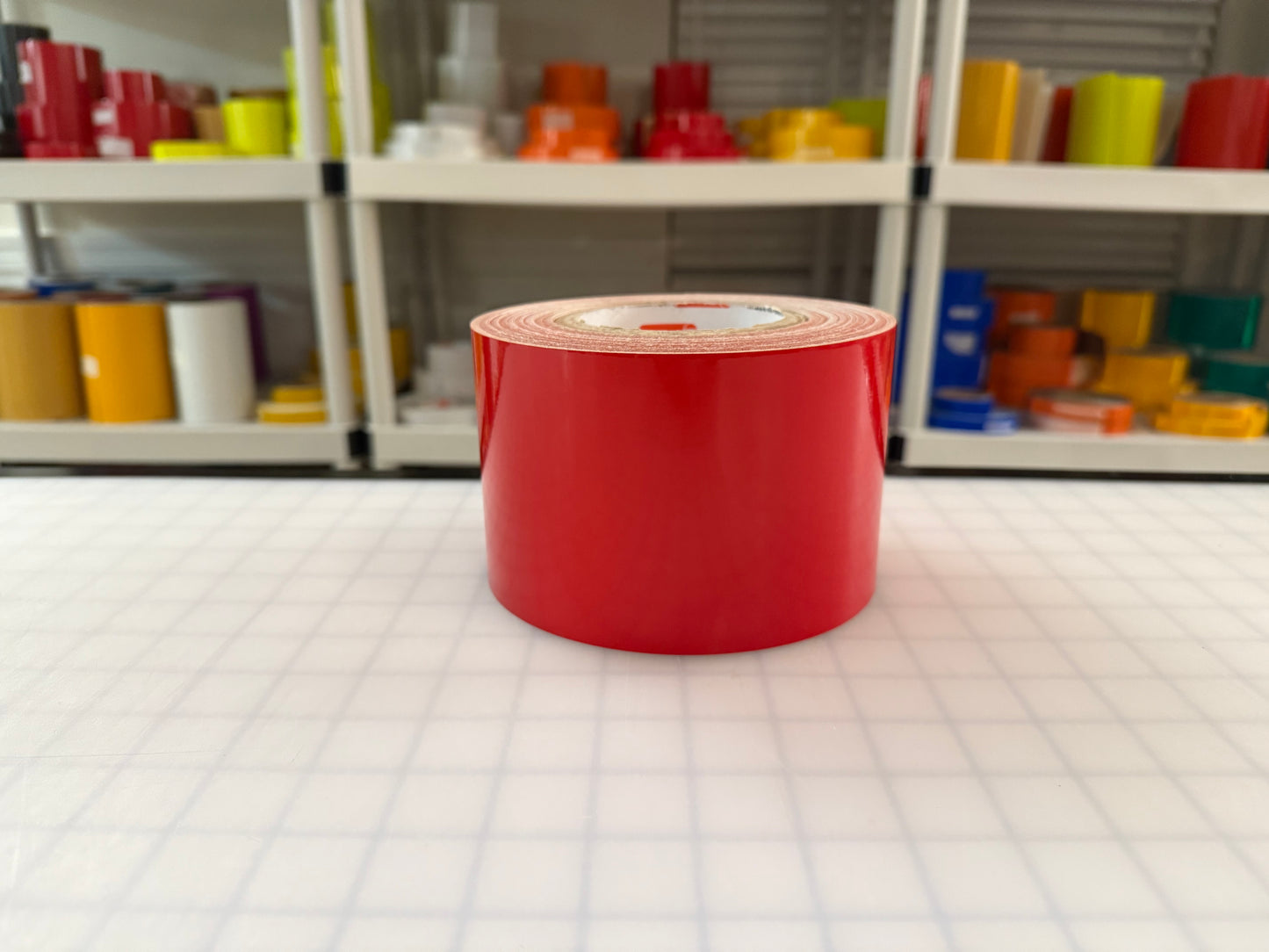 4" Inch Red Reflective Tape Oralite 5700 (Type 1 EG)
