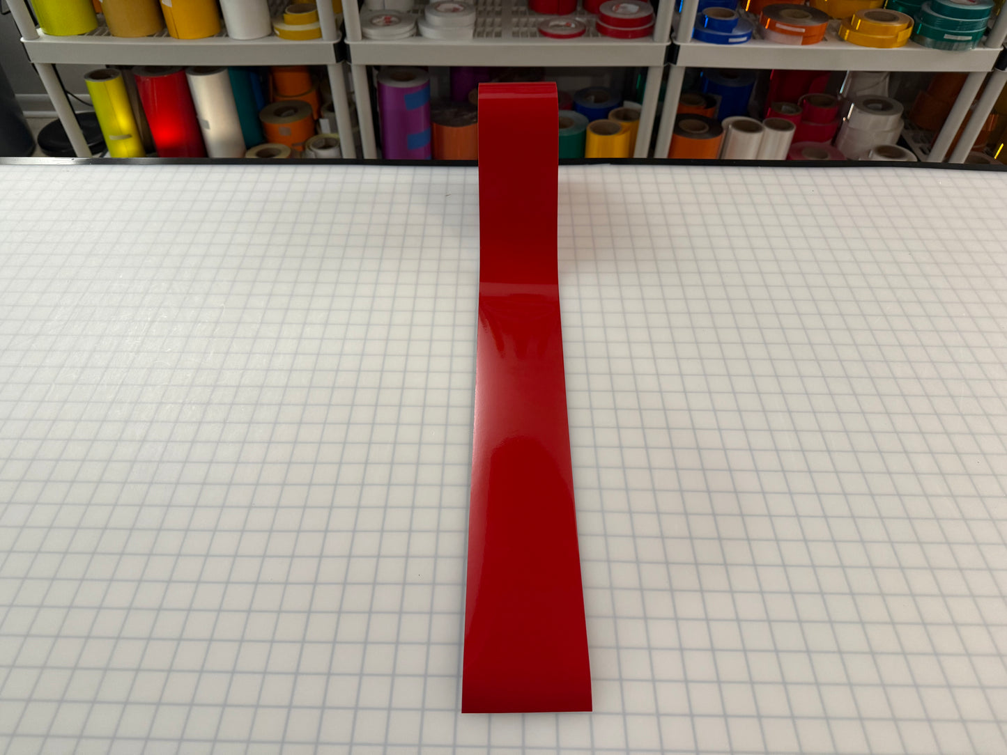 4" Inch Red Reflective Tape Oralite 5700 (Type 1 EG)