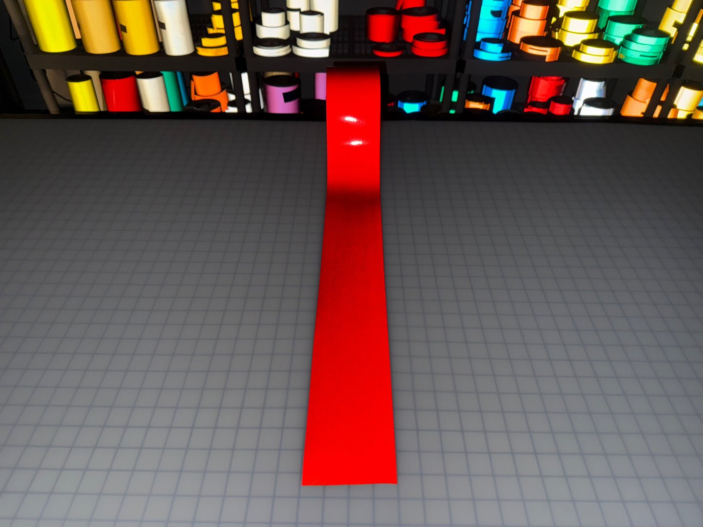 4" Inch Red Reflective Tape Oralite 5700 (Type 1 EG)