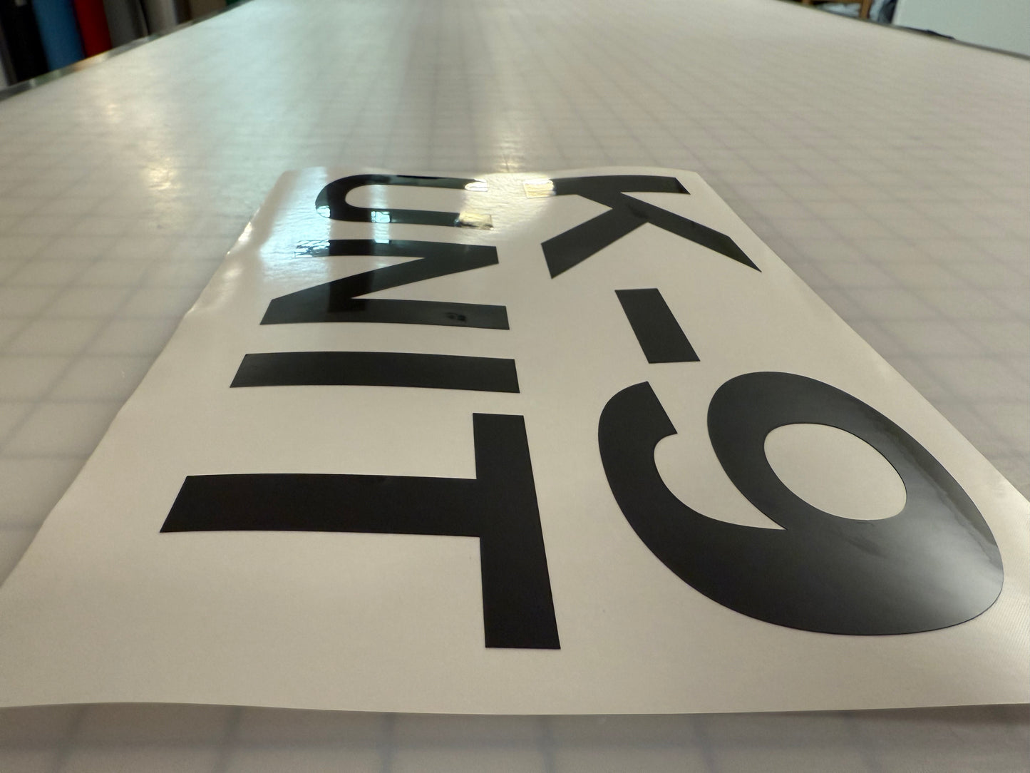 "K-9 UNIT" 7"x12" Reflective Decal Bold - Reflective Pro