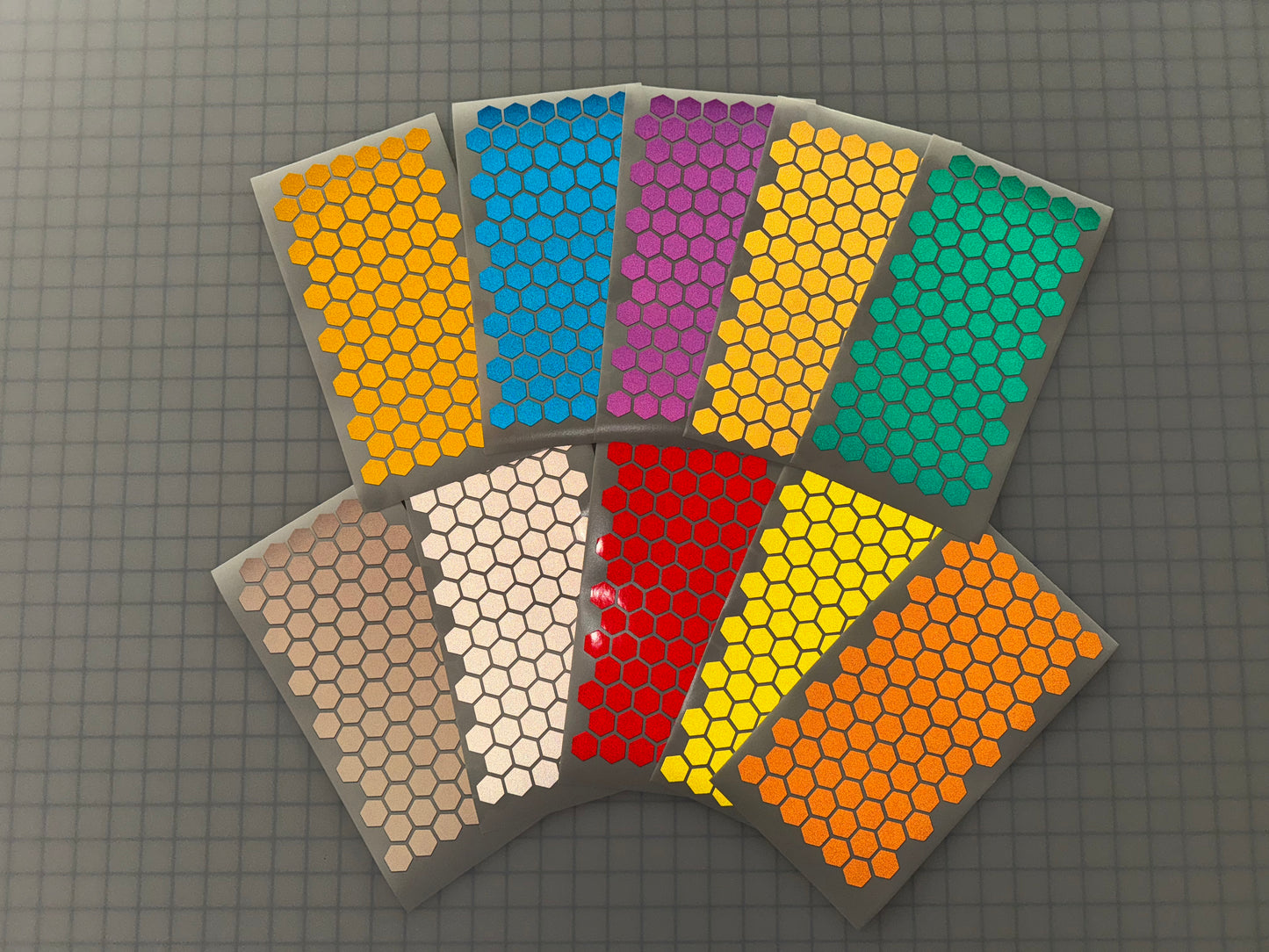 84 Reflective 3/4" ELG Hexagons