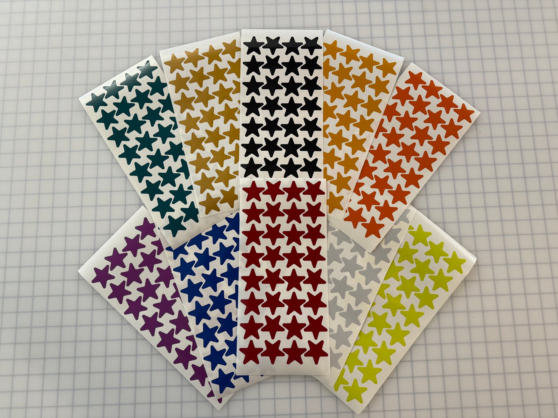 32 Reflective 1.5" ELG Stars - Reflective Pro