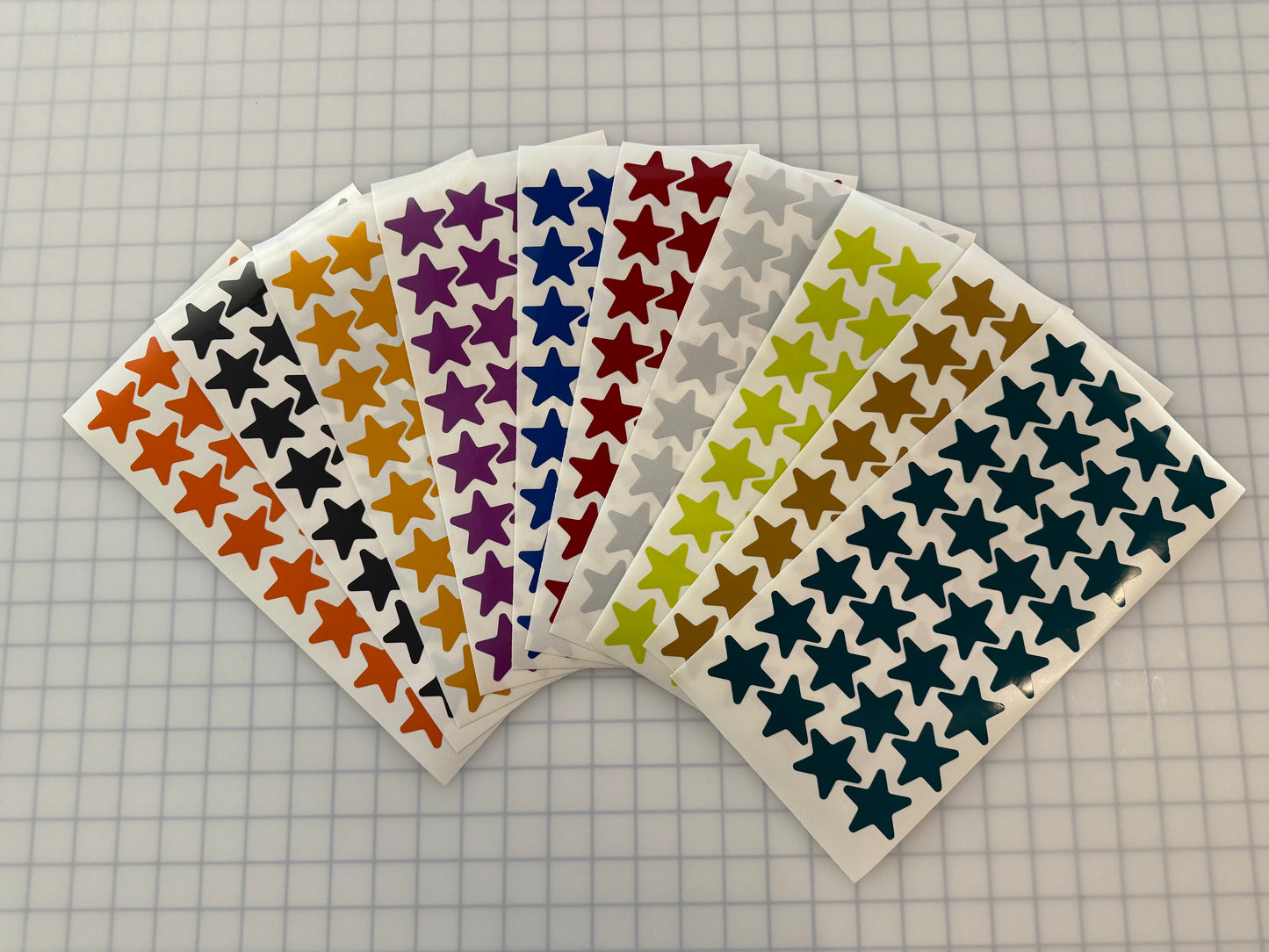 32 Reflective 1.5" ELG Stars - Reflective Pro