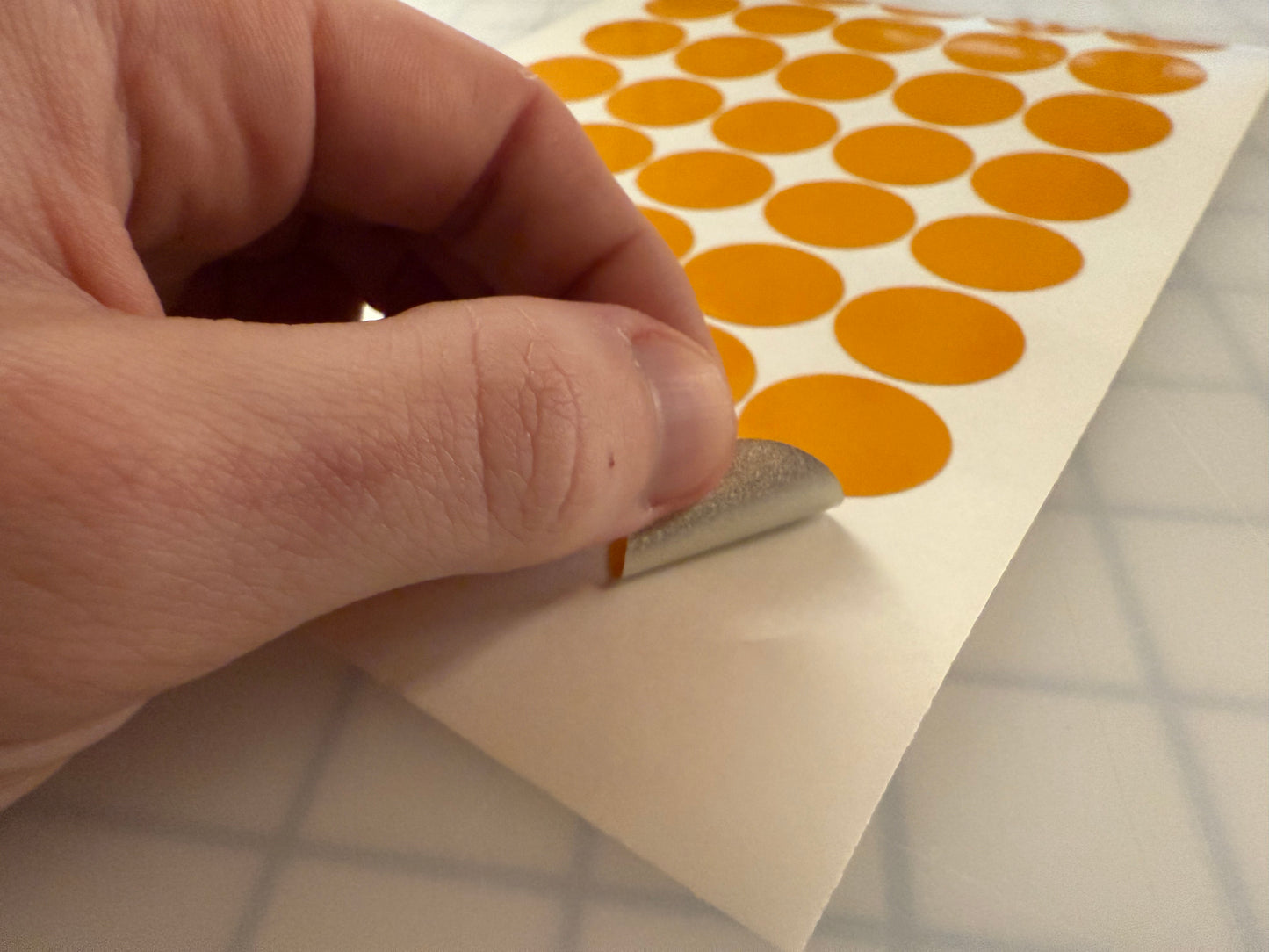 40 Reflective 1" ELG Dots (Circles) - Reflective Pro