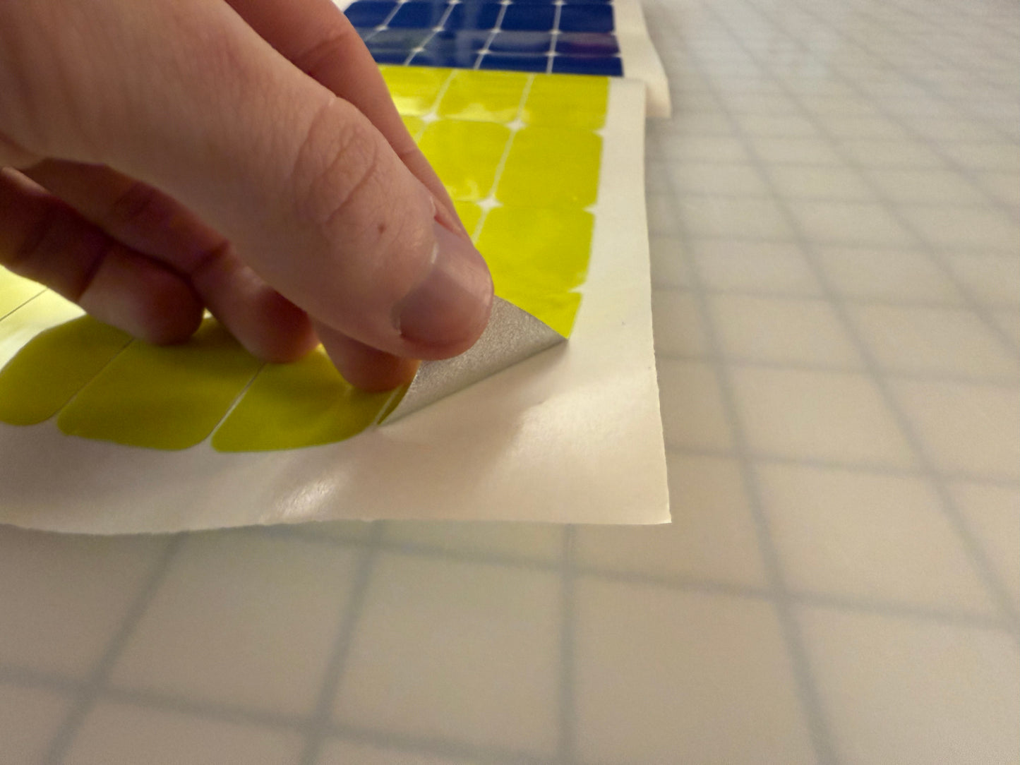 20 Reflective 1" x 2" ELG Rectangles