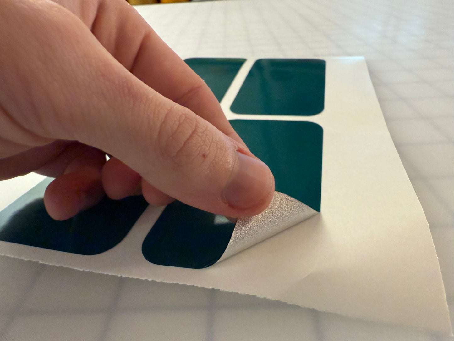 4 Reflective 2" x 4" ELG Rectangles