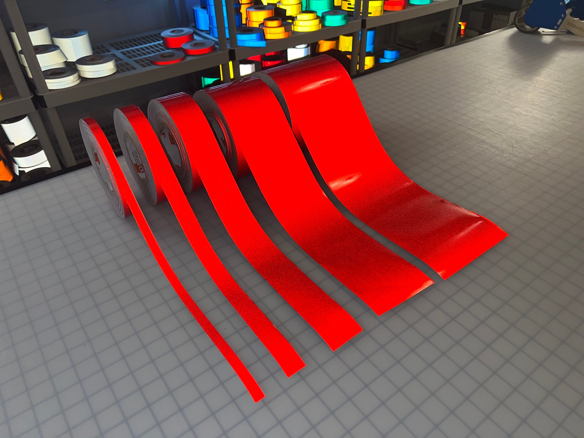 Oralite 5700 Red Reflective Tape - Reflective Pro
