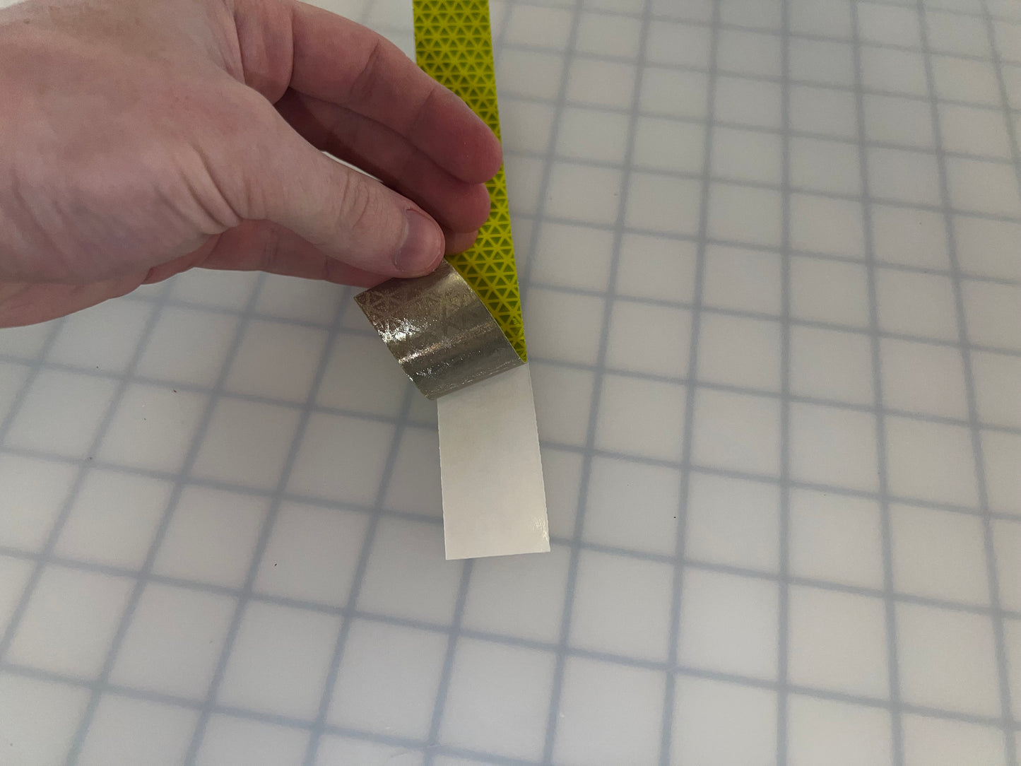 1" Inch Oralite V98 Fluorescent Lime Prismatic Reflective Tape - Reflective Pro