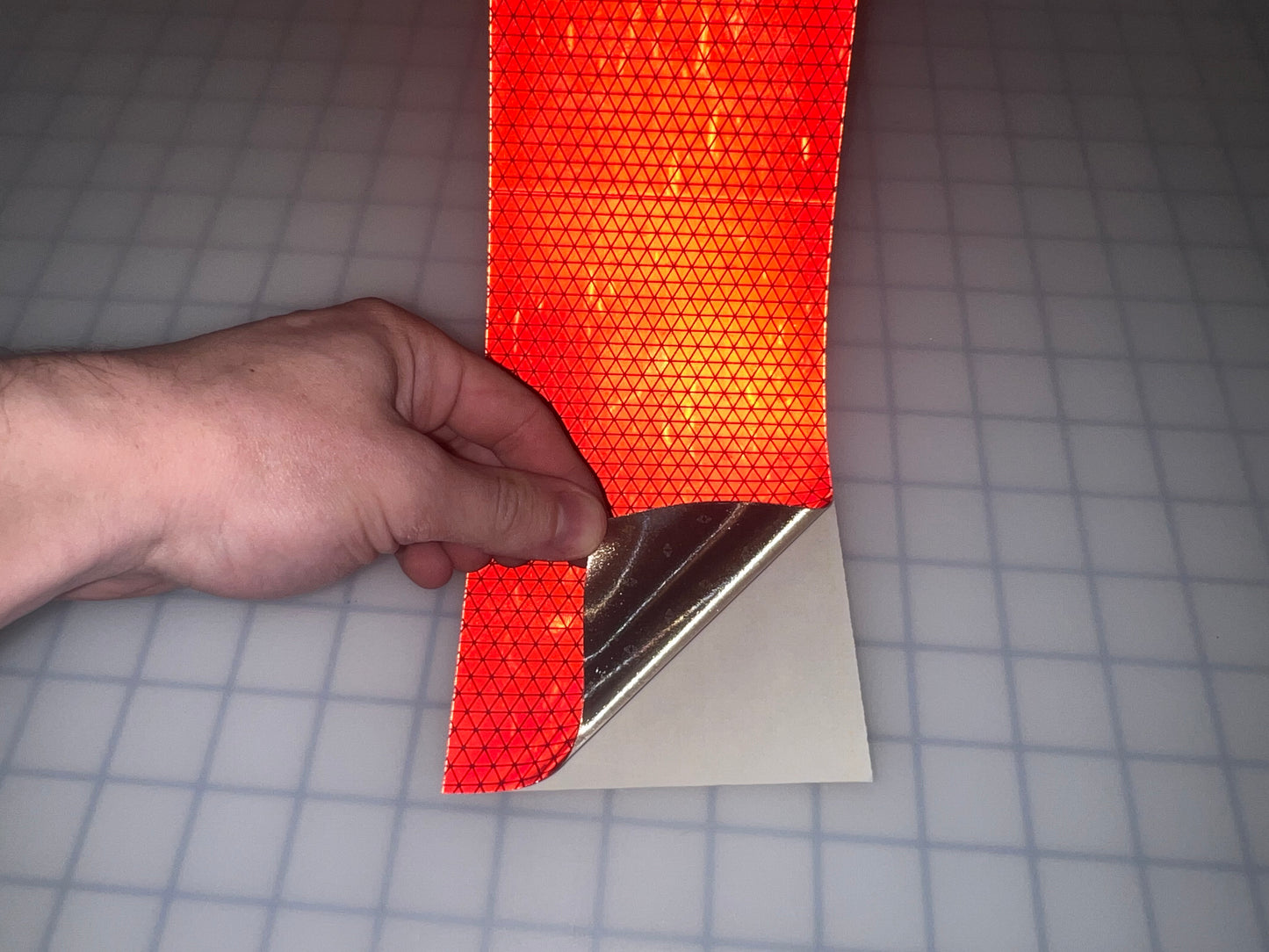 4" Inch Oralite V98 Red Prismatic Reflective Tape - Reflective Pro