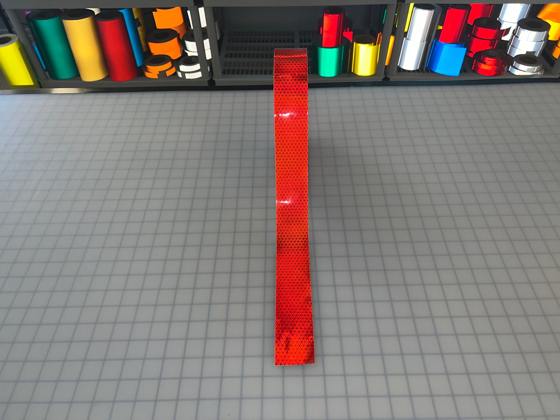 2" Inch Oralite V98 Red Prismatic Reflective Tape - Reflective Pro
