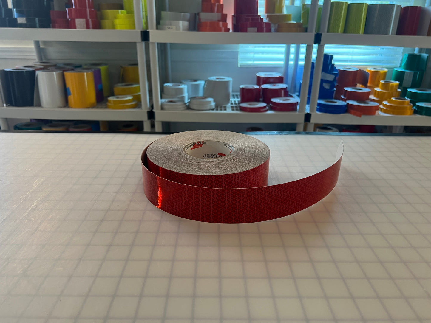 2" Inch Oralite V98 Red Prismatic Reflective Tape - Reflective Pro