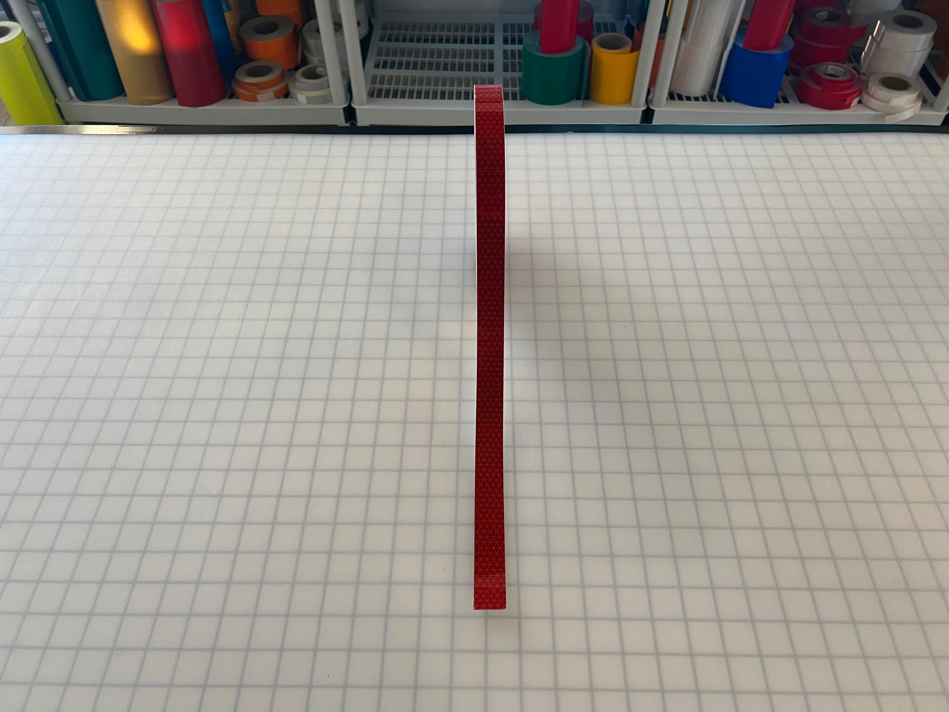 1" Inch Oralite V98 Red Prismatic Reflective Tape - Reflective Pro