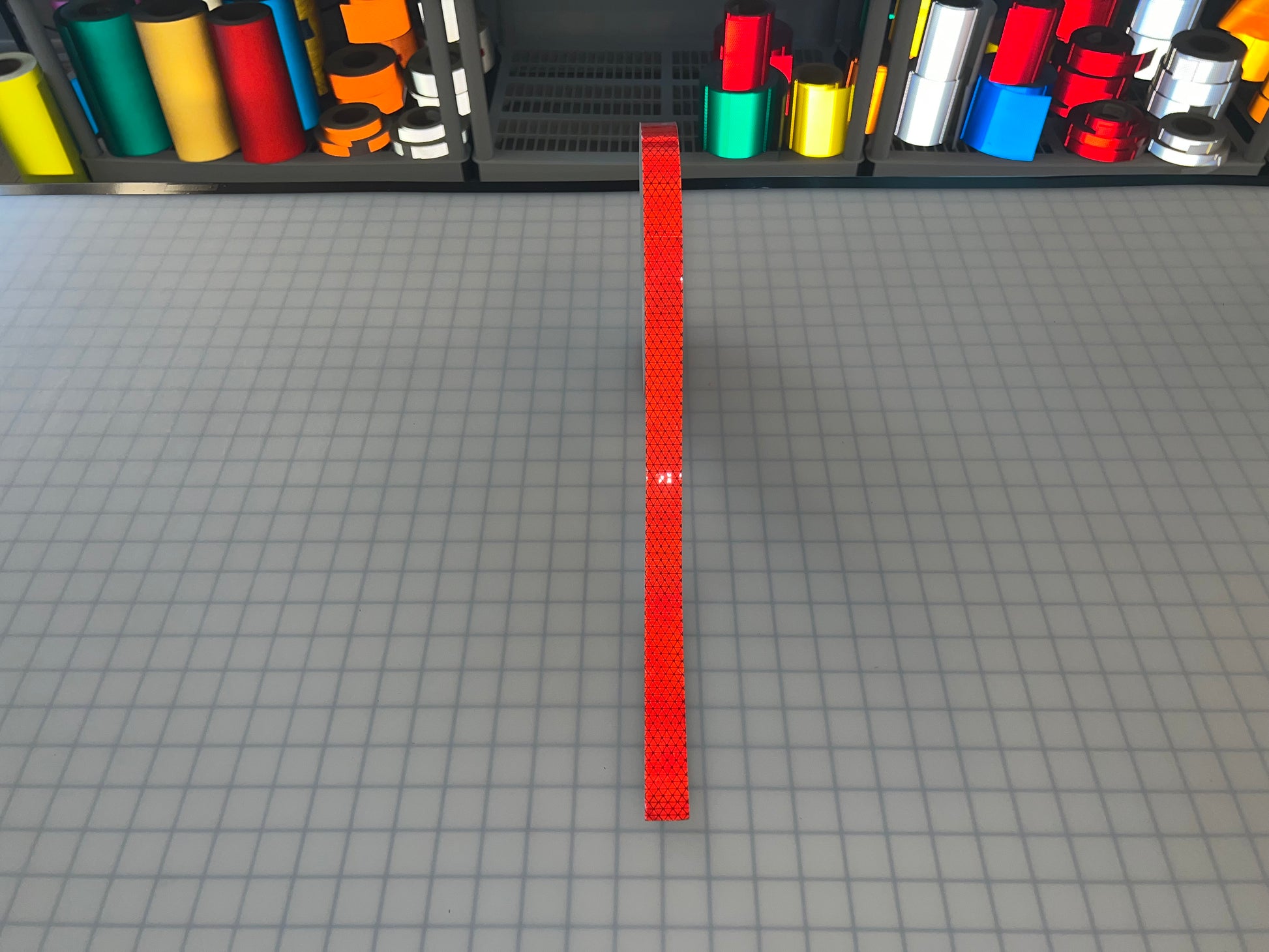 1" Inch Oralite V98 Red Prismatic Reflective Tape - Reflective Pro