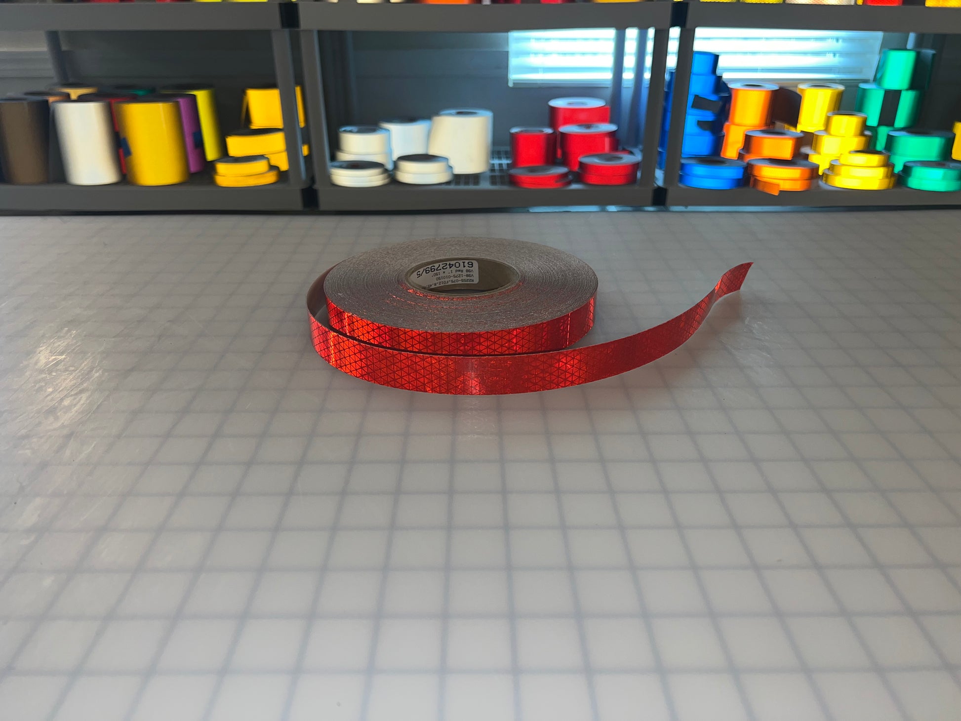 1" Inch Oralite V98 Red Prismatic Reflective Tape - Reflective Pro