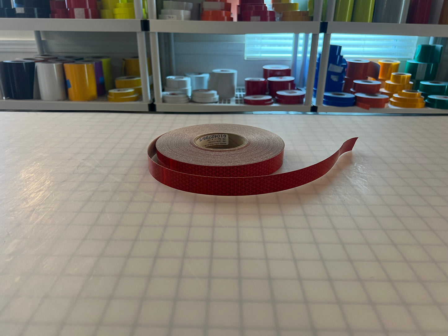 1" Inch Oralite V98 Red Prismatic Reflective Tape - Reflective Pro