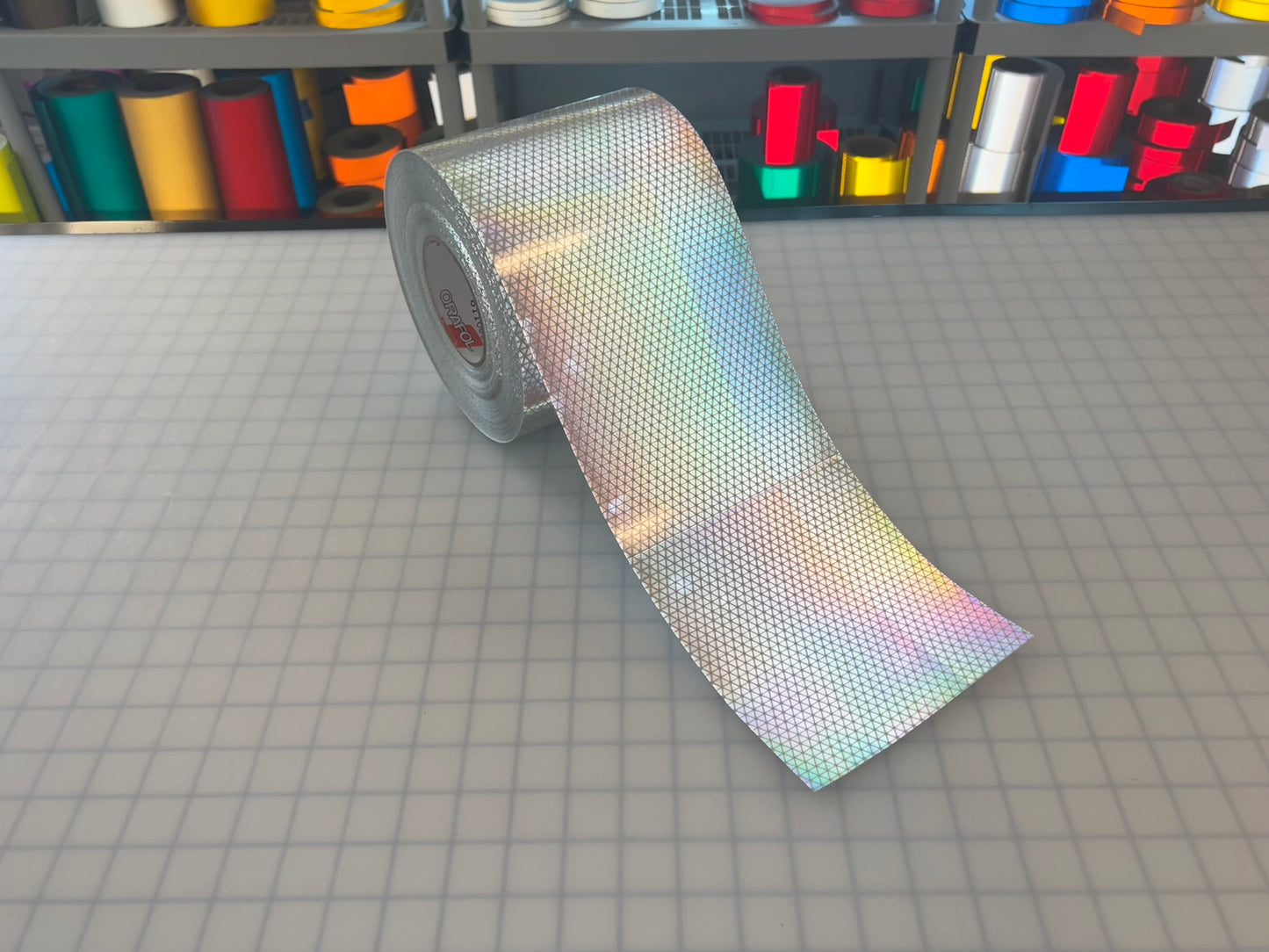 6" Inch Oralite V98 White Prismatic Reflective Tape