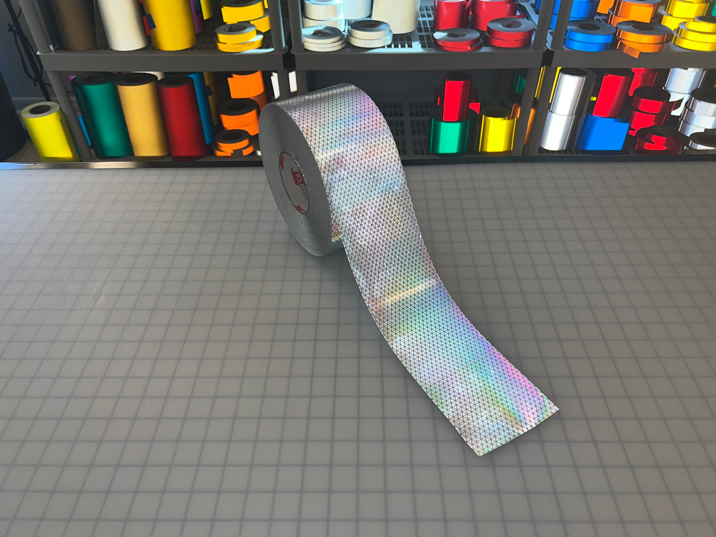 4" Inch Oralite V98 White Prismatic Reflective Tape