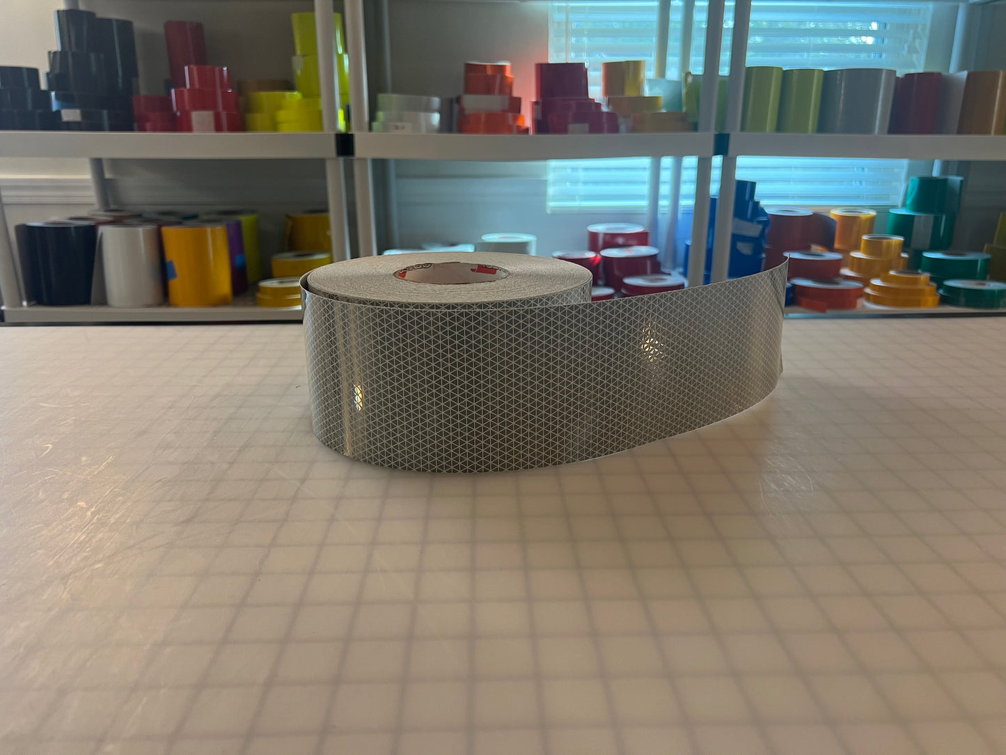 4" Inch Oralite V98 White Prismatic Reflective Tape