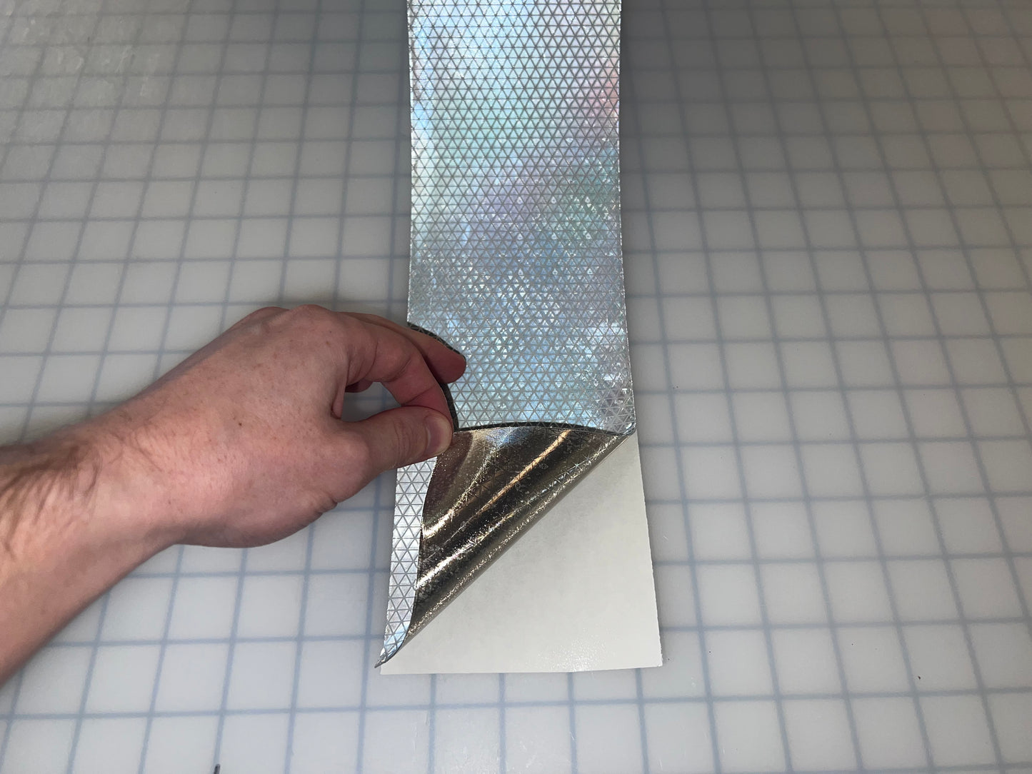 4" Inch Oralite V98 White Prismatic Reflective Tape