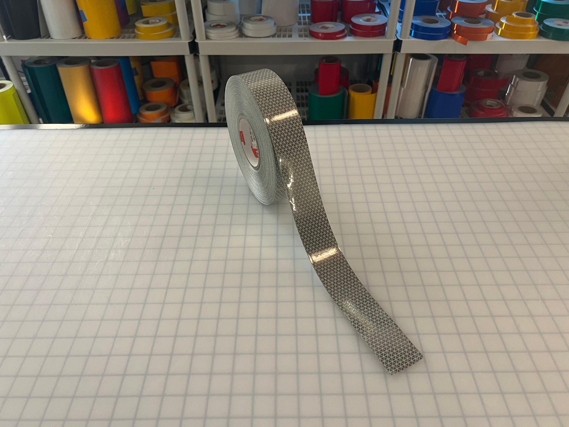 2" Inch Oralite V98 White Prismatic Reflective Tape - Reflective Pro
