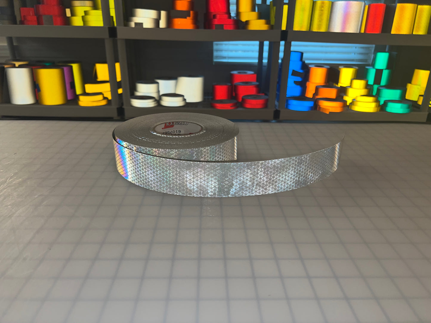 2" Inch Oralite V98 White Prismatic Reflective Tape - Reflective Pro