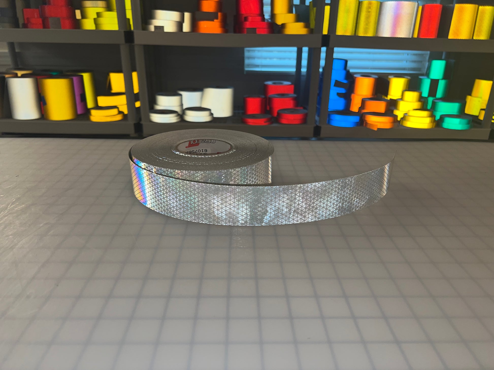 2" Inch Oralite V98 White Prismatic Reflective Tape - Reflective Pro