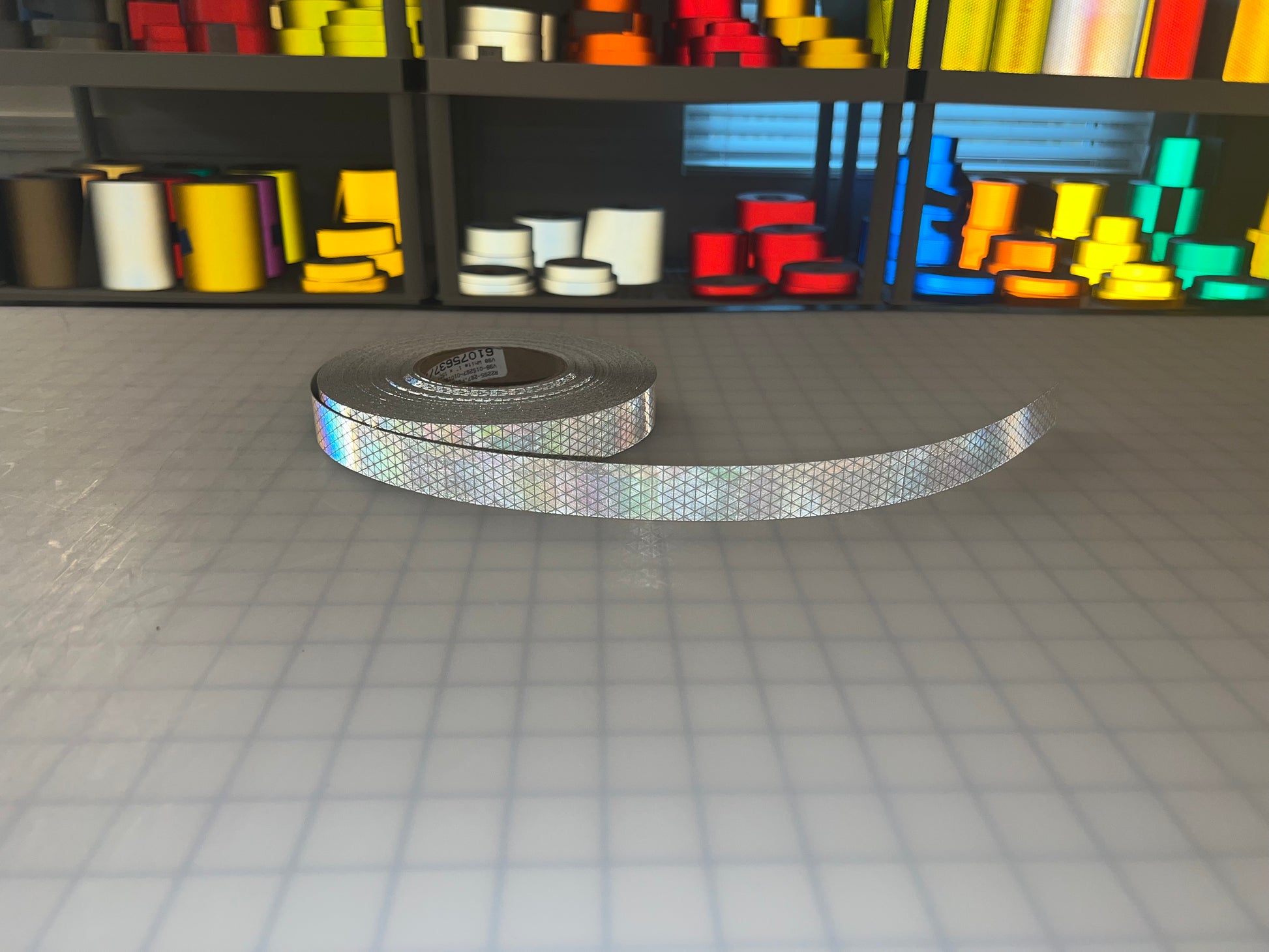 1" Inch Oralite V98 White Prismatic Reflective Tape - Reflective Pro