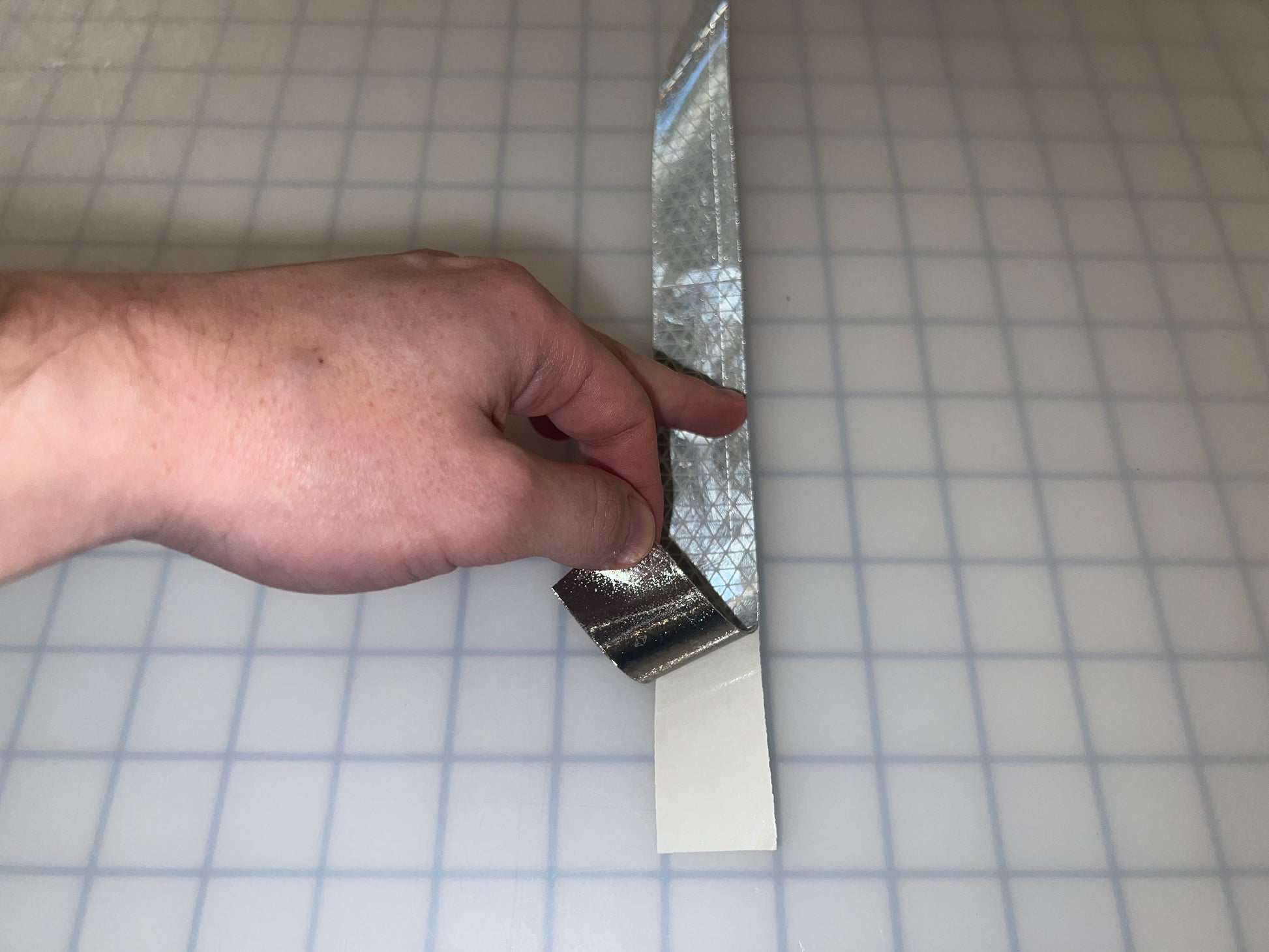 1" Inch Oralite V98 White Prismatic Reflective Tape - Reflective Pro