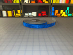 1" Inch Oralite V98 Blue Prismatic Reflective Tape