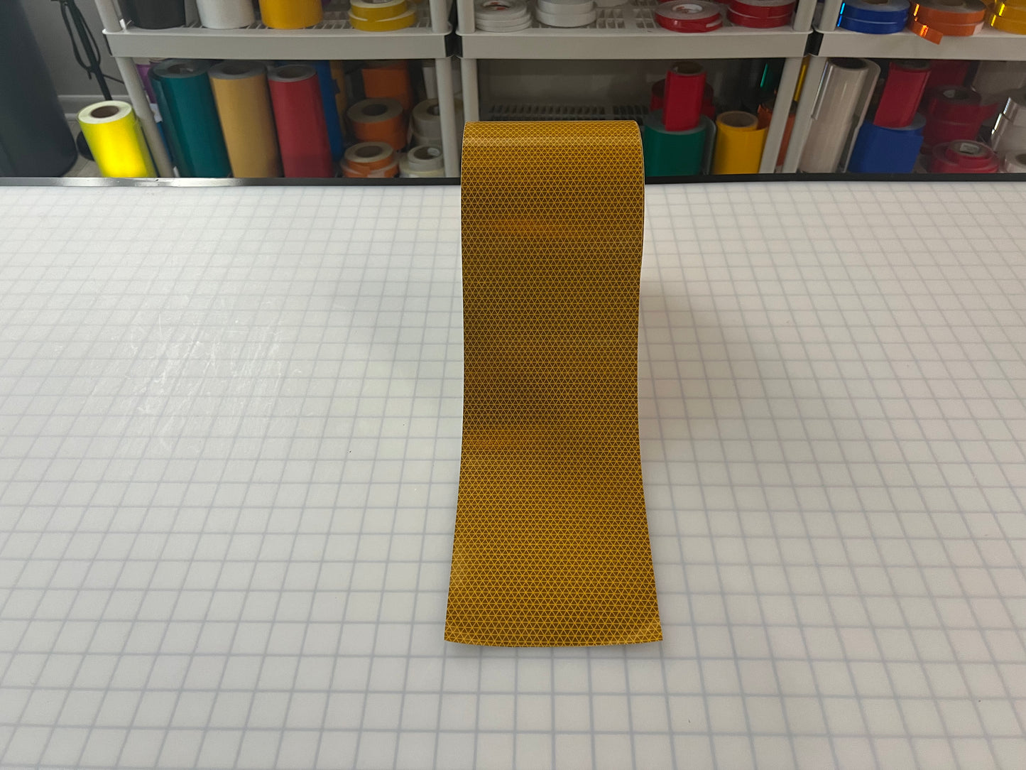 6" Inch Oralite V98 School Bus Yellow Prismatic Reflective Tape - Reflective Pro