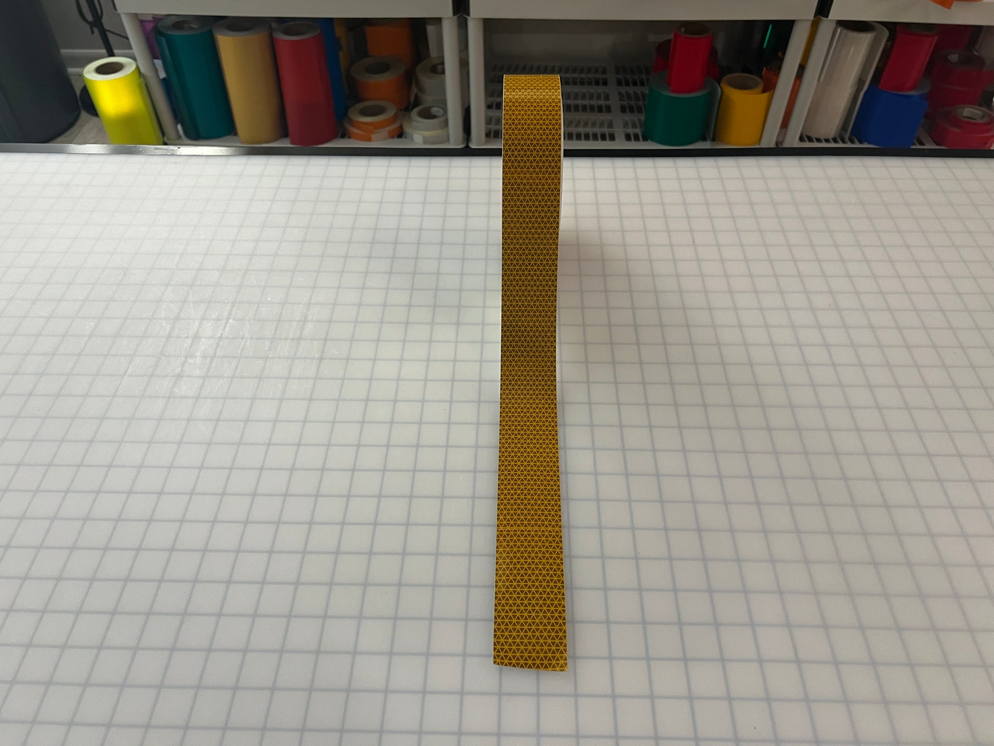 2" Inch Oralite V98 School Bus Yellow Prismatic Reflective Tape - Reflective Pro