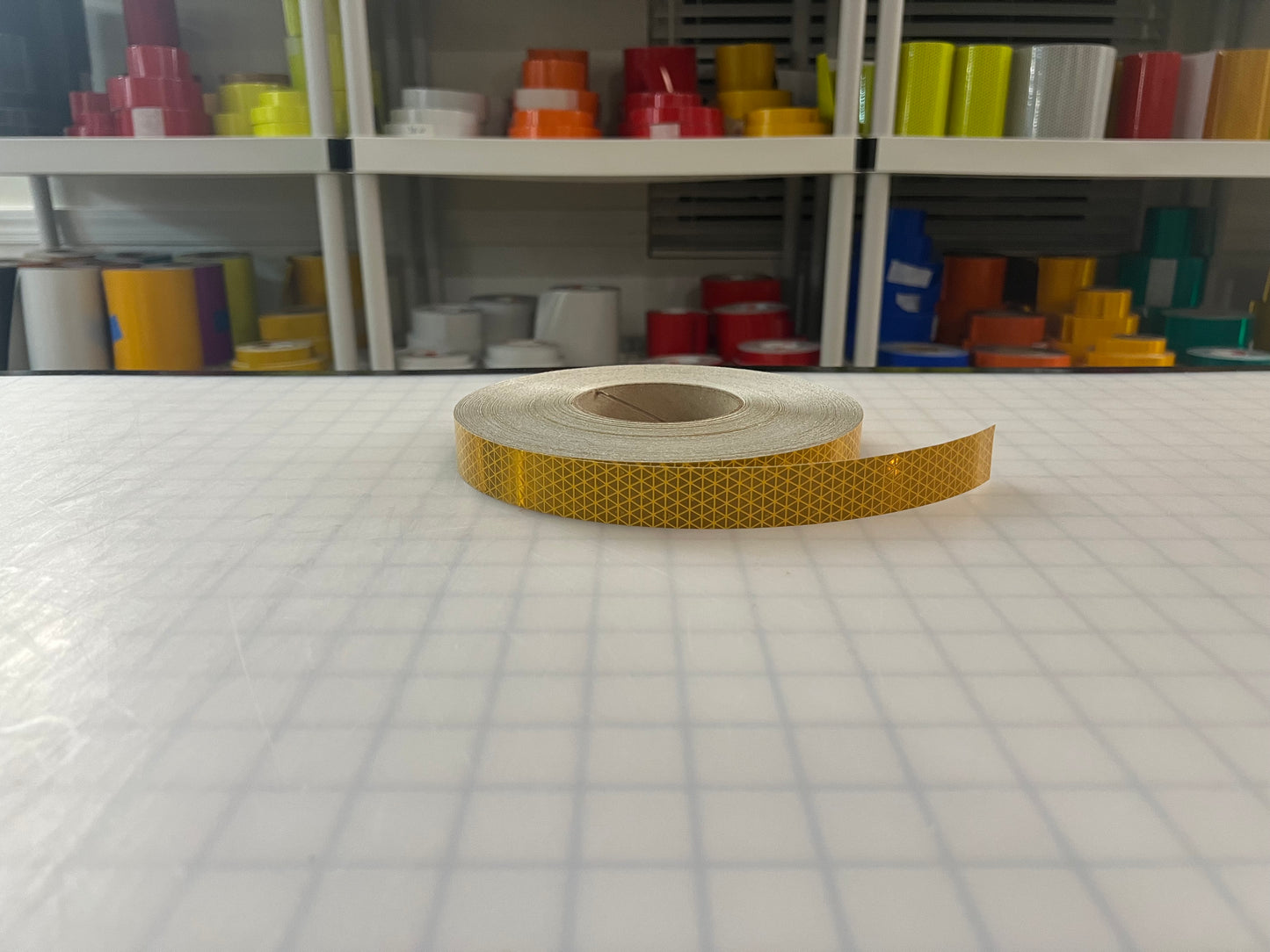 1" Inch Oralite V98 School Bus Yellow Prismatic Reflective Tape - Reflective Pro