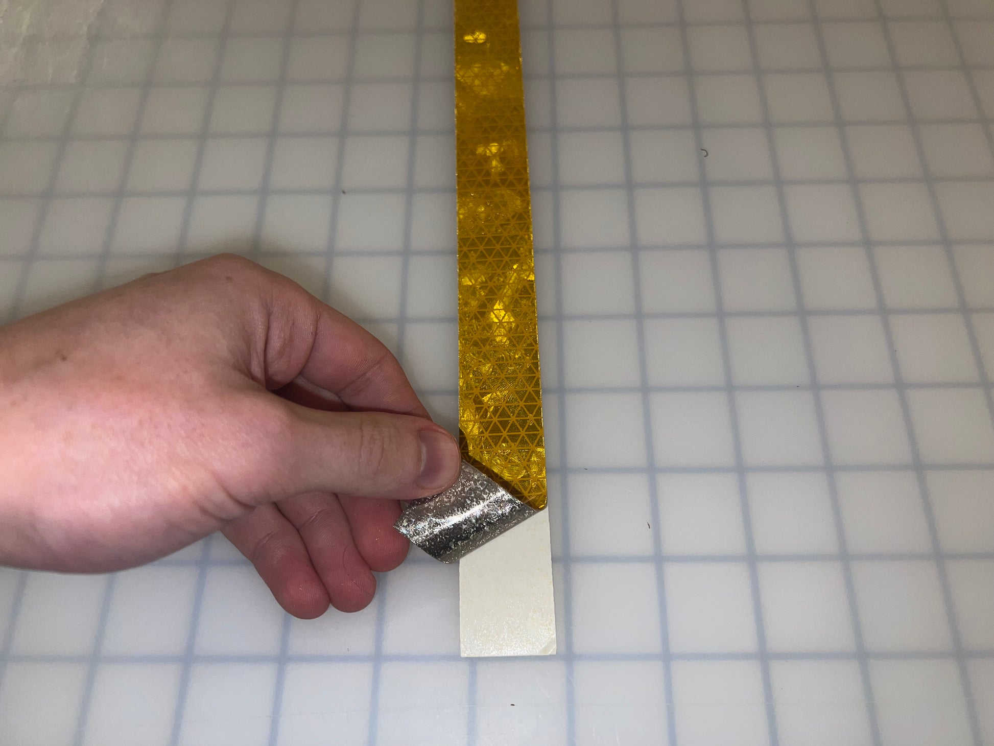 1" Inch Oralite V98 School Bus Yellow Prismatic Reflective Tape - Reflective Pro