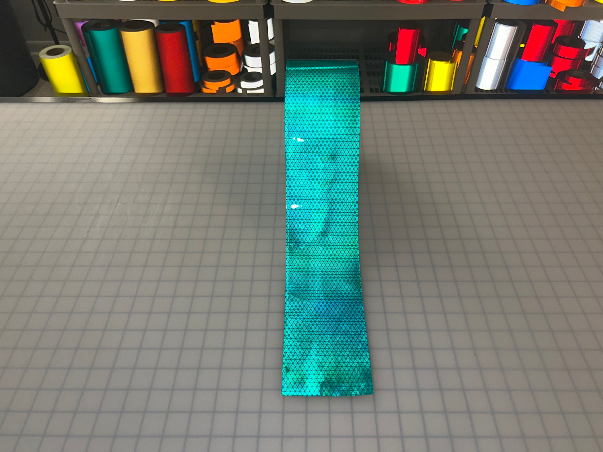 4" Inch Oralite V98 Green Prismatic Reflective Tape - Reflective Pro
