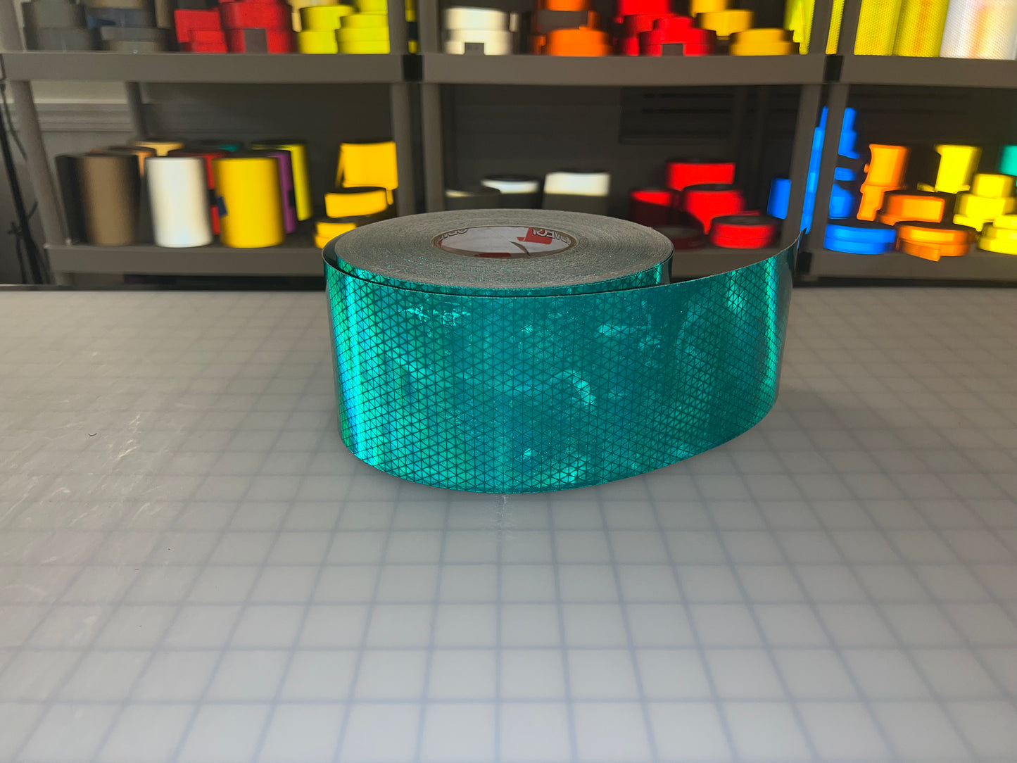 4" Inch Oralite V98 Green Prismatic Reflective Tape - Reflective Pro