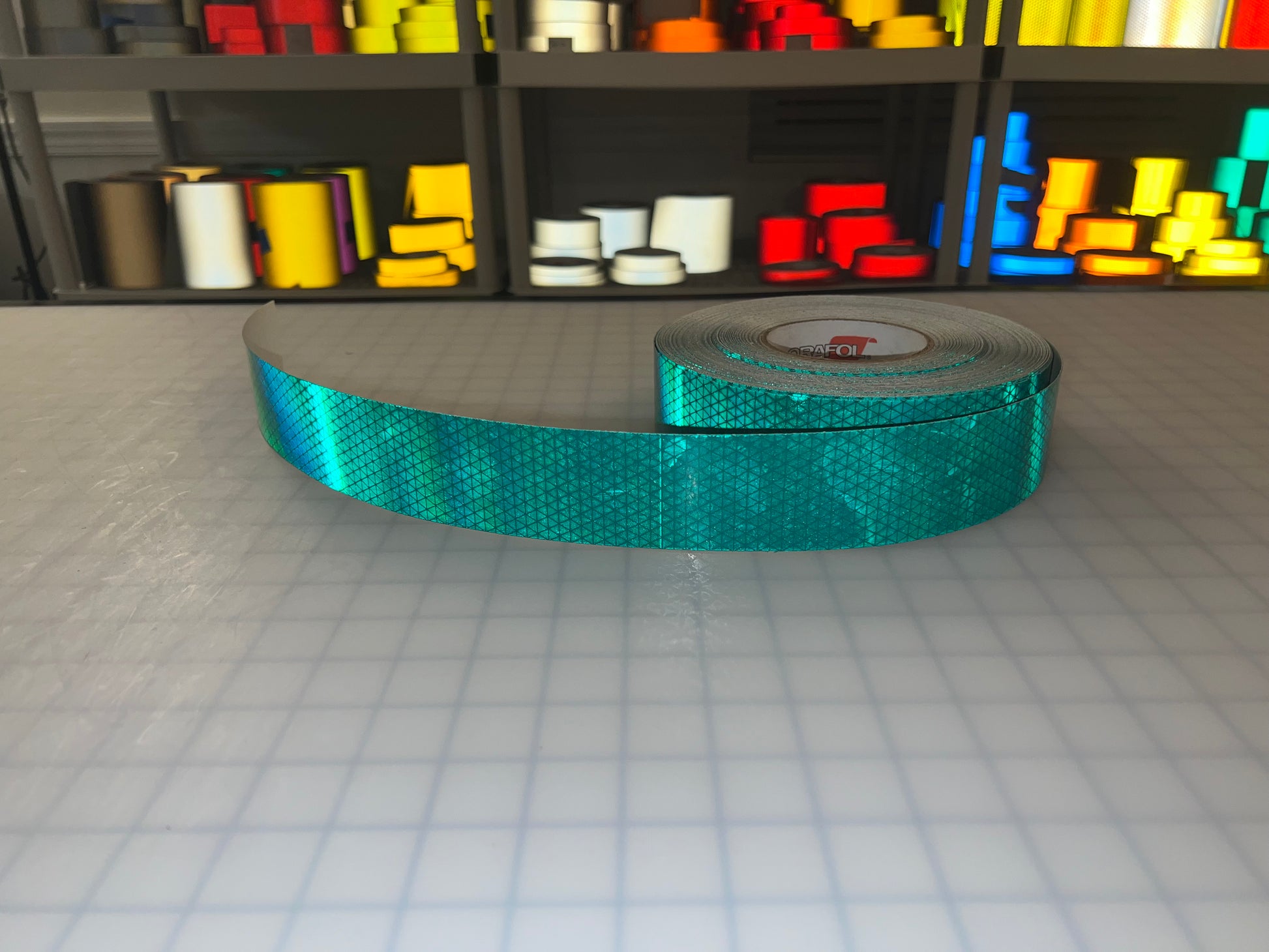 2" Inch Oralite V98 Green Prismatic Reflective Tape - Reflective Pro