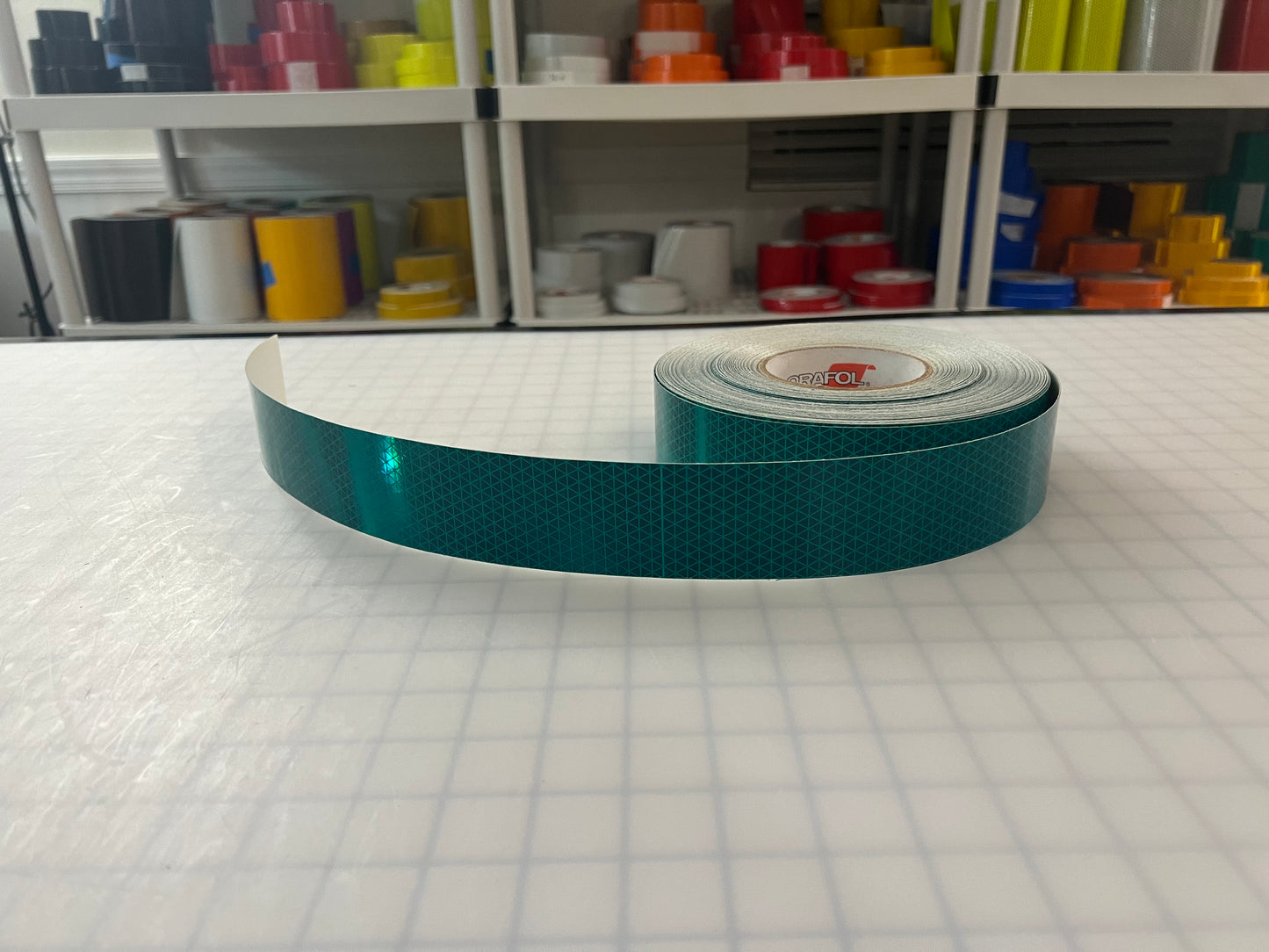 2" Inch Oralite V98 Green Prismatic Reflective Tape - Reflective Pro