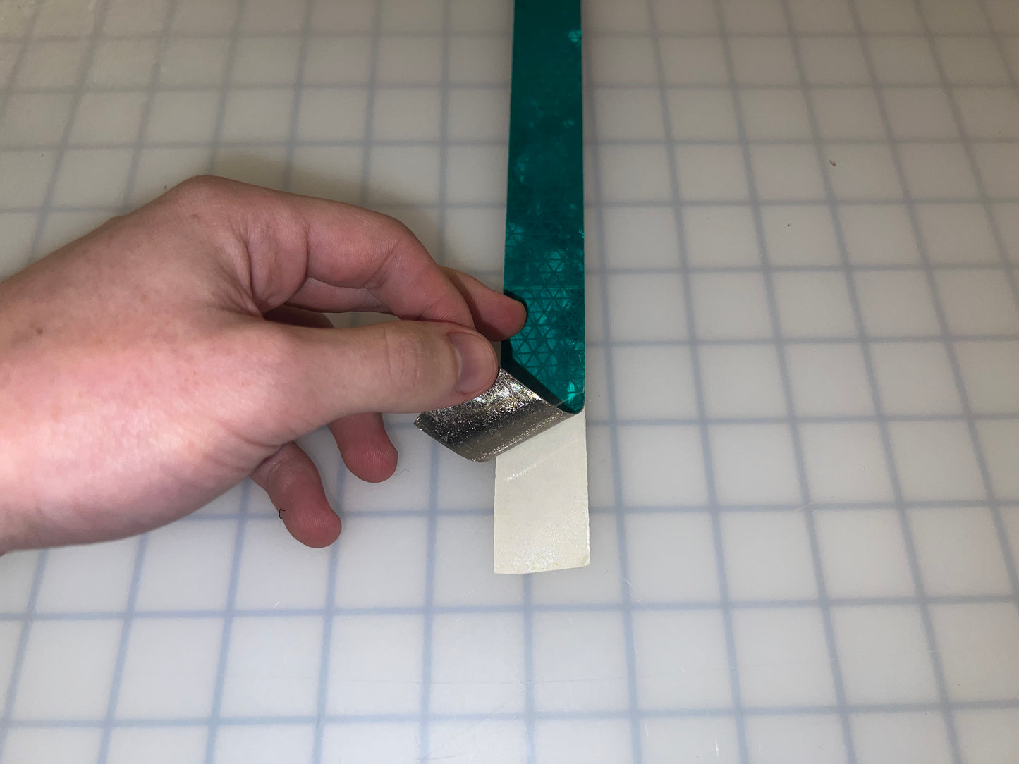 1" Inch Oralite V98 Green Prismatic Reflective Tape - Reflective Pro