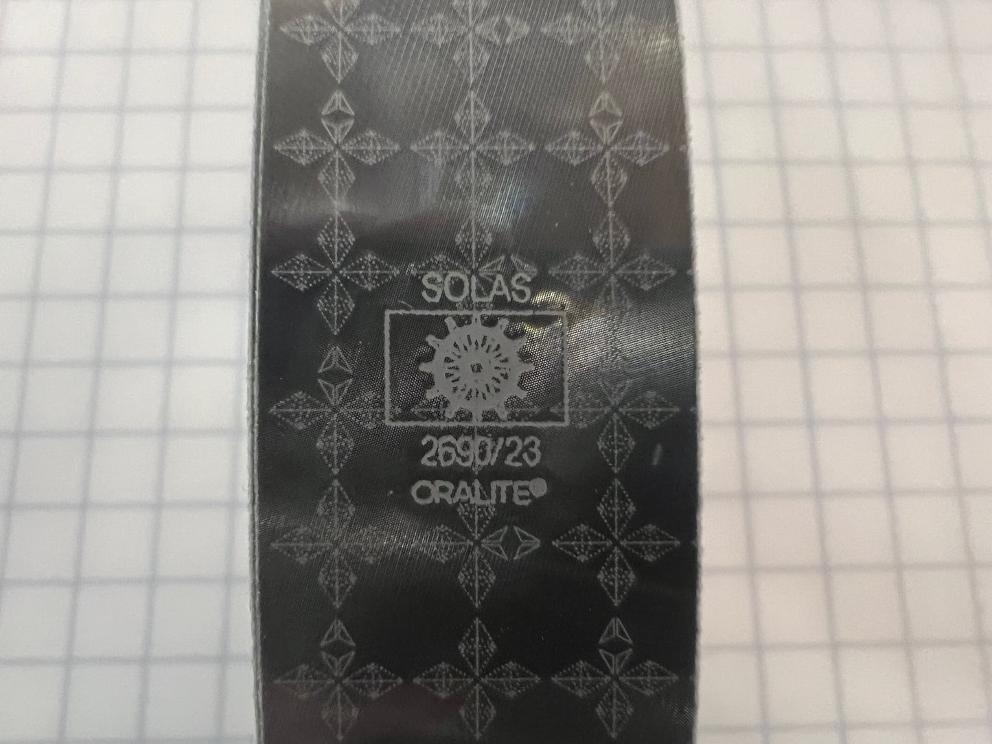 1" SOLAS 1403 Reflective Tape Oralite M82 - Reflective Pro