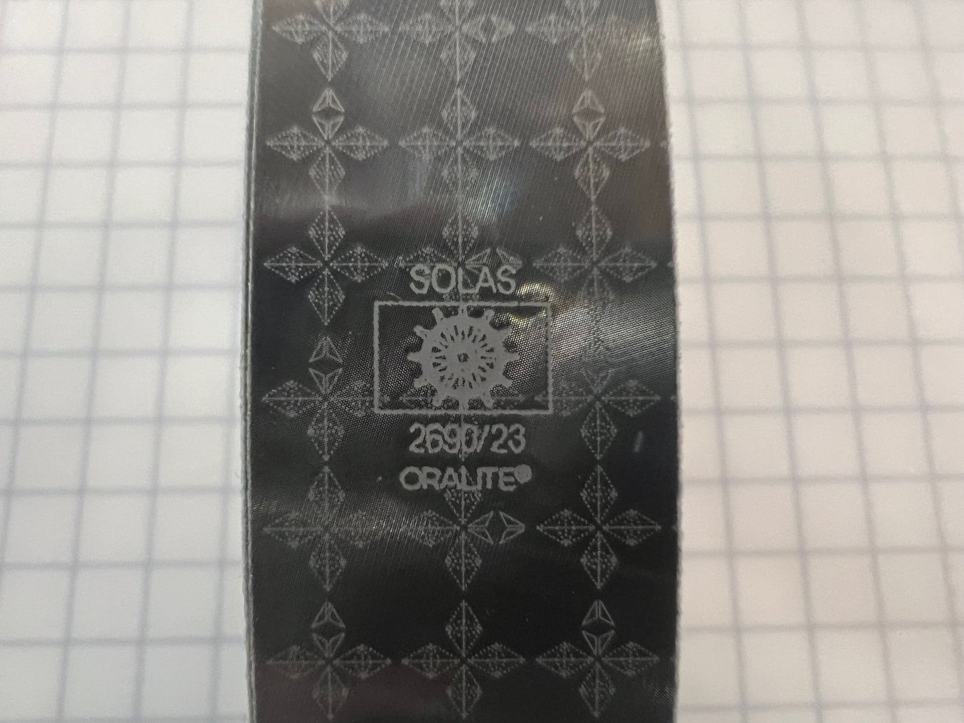 1" SOLAS 1403 Reflective Tape Oralite M82 - Reflective Pro