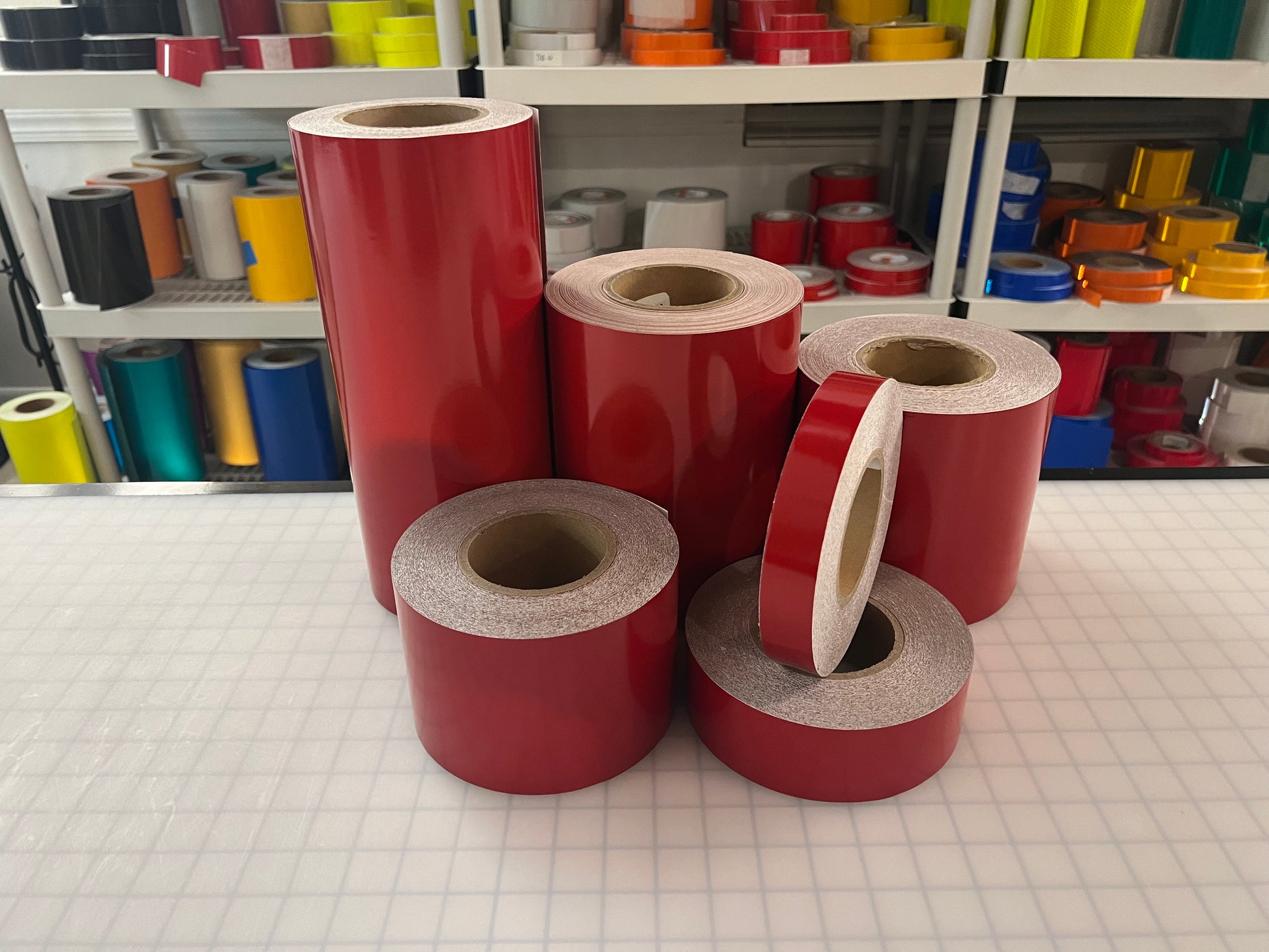 Red Reflective Tape ELG - Reflective Pro
