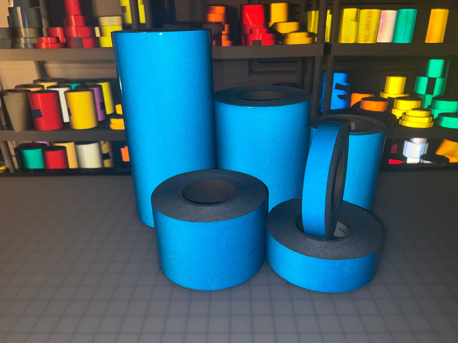 Blue Reflective Tape ELG - Reflective Pro