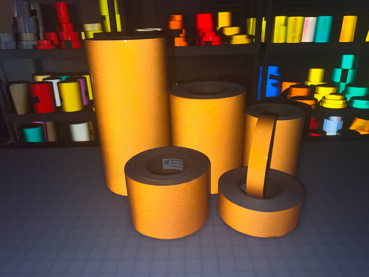 Orange Reflective Tape ELG - Reflective Pro
