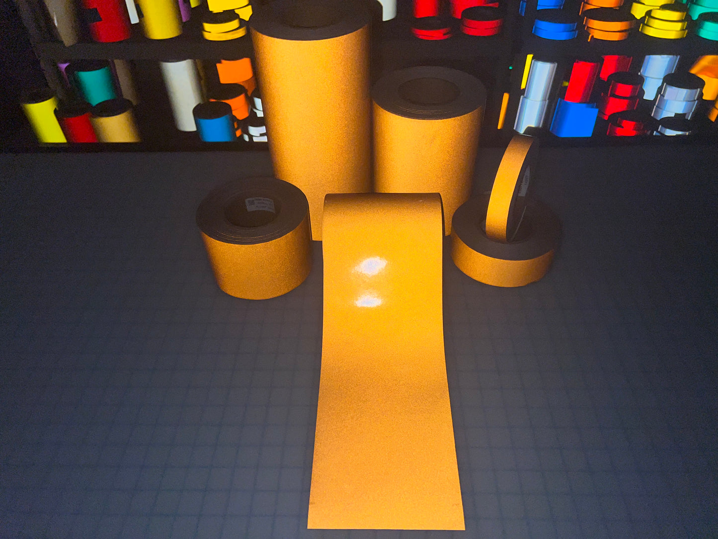 Orange Reflective Tape ELG - Reflective Pro