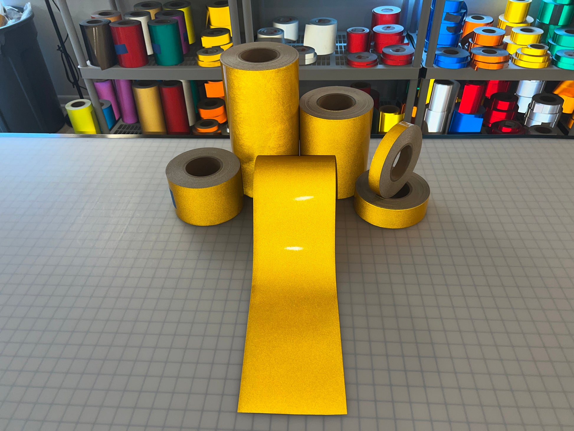 Yellow Reflective Tape ELG - Reflective Pro