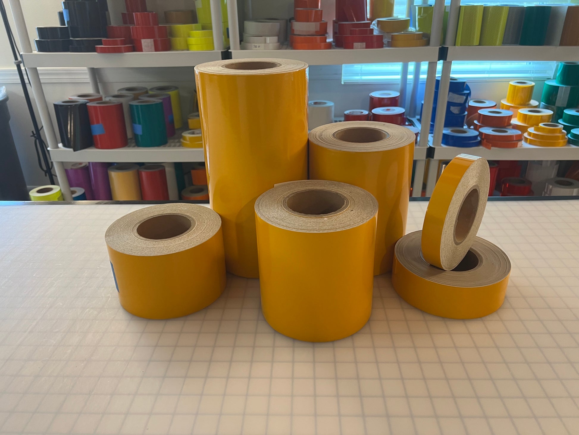 Yellow Reflective Tape ELG - Reflective Pro