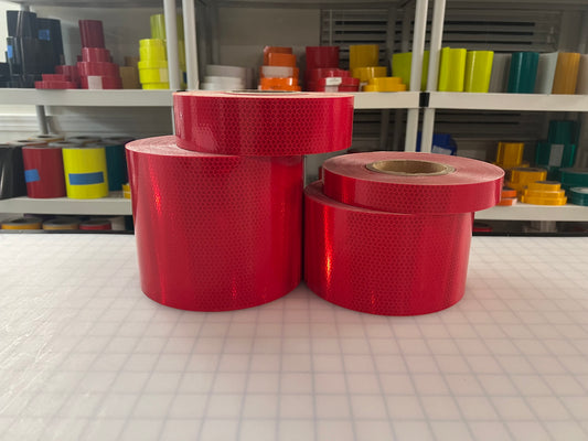 High Intensity Prismatic "HIP" Red - Reflective Pro