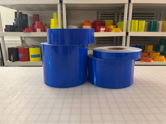 High Intensity Prismatic "HIP" Blue - Reflective Pro