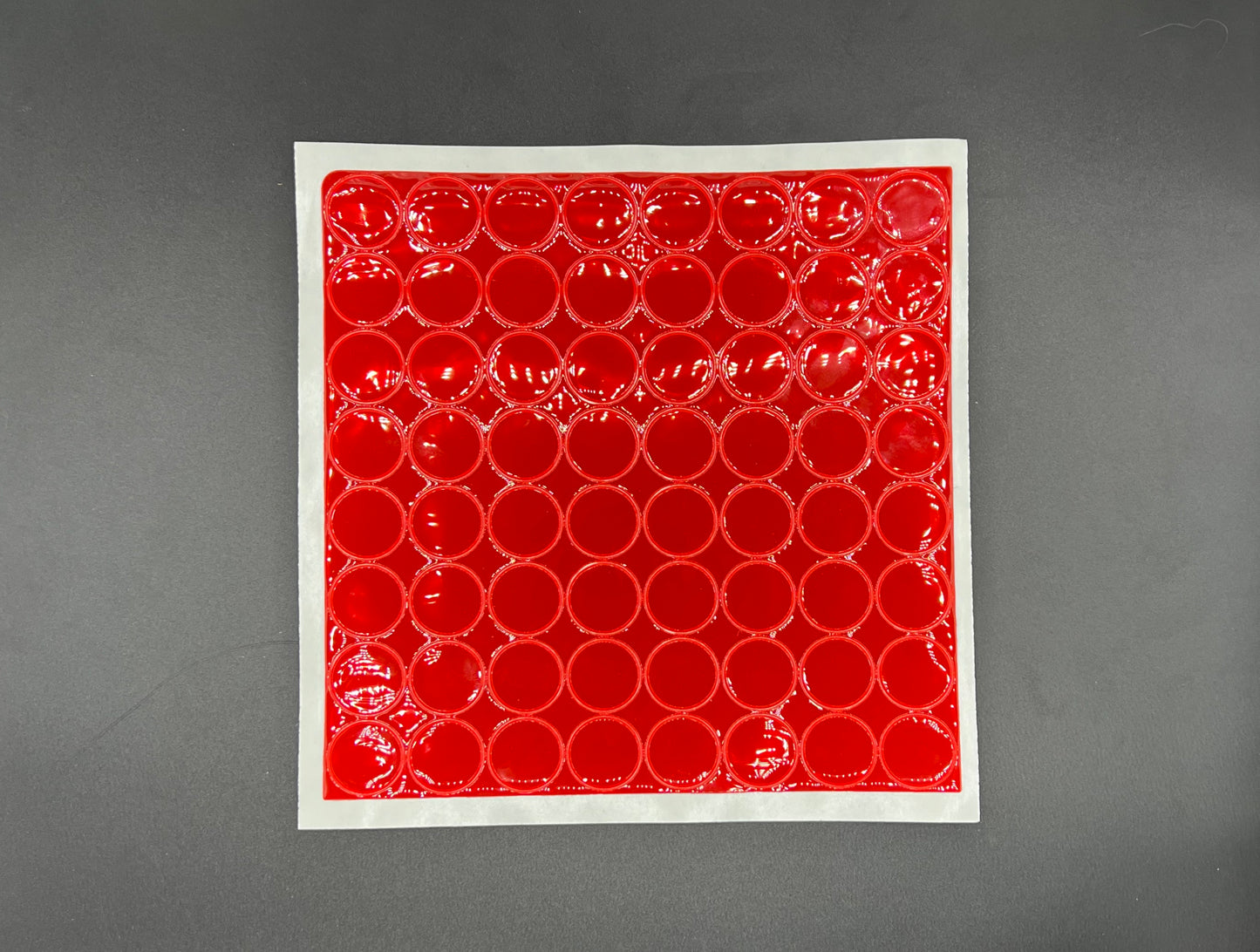 Oralite Reflective 1" Red Hot Dots (64 Circles Per Sheet) - Reflective Pro