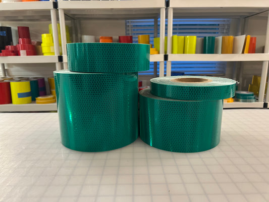 High Intensity Prismatic "HIP" Green - Reflective Pro